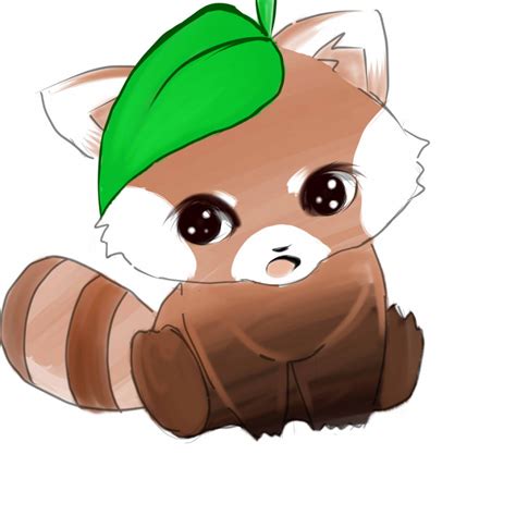 Cartoon Cute Red Panda Drawing Draw Shenanigan