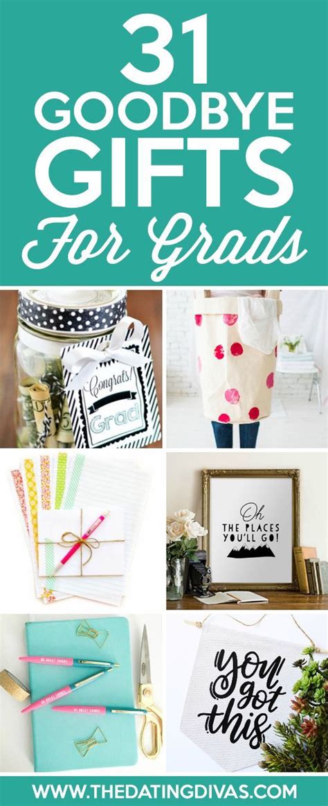 Graduation season for any age group is a time of celebration. Going Away Gifts to Help Say Goodbye | Goodbye gifts, Diy ...
