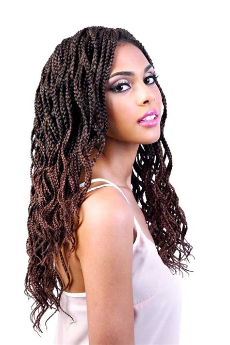 Motown Tress 2X Angels Wavy Box Braid Crochet Braiding Hair 20" | Box