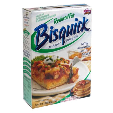 Bisquick Baking And Pancake Mix Reduced Fat