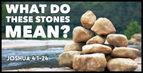 Fraud Contour Murmuring The Memorial Stones At The Jordan Bible Story