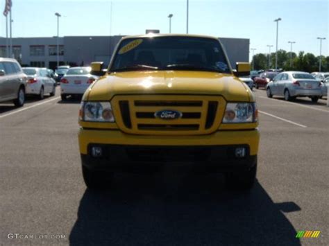 2006 Screaming Yellow Ford Ranger Sport Supercab 4x4 16959463 Photo 8