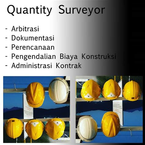 Dalam menentukan analisa, item pekerjaan dan. Quantity Surveyor