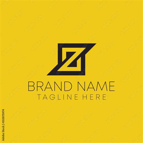 Simple Z Letter Elegant Logo Z Gaming Logo Vector Stock Vektorgrafik
