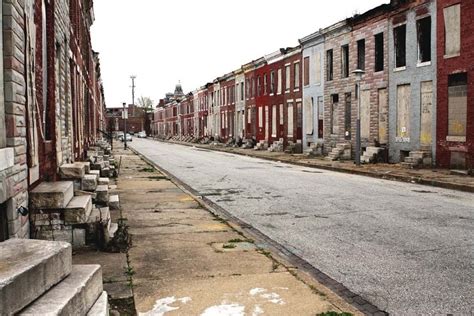 Baltimore Ghetto Photos That Reveal An Abandoned Wasteland