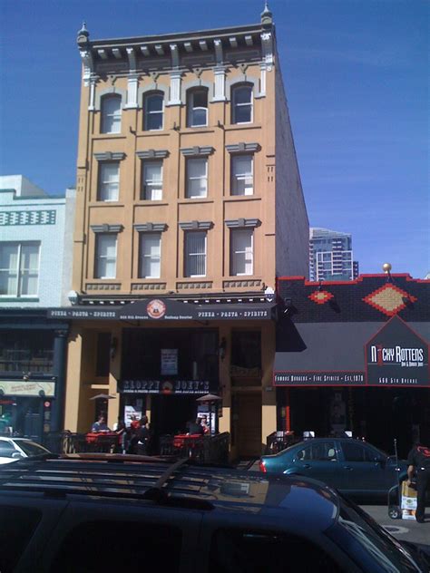 Why do you hear little about san diego possibly being the best city in the us to live? San Diego Gas Lamp District. Ancient building used most ...