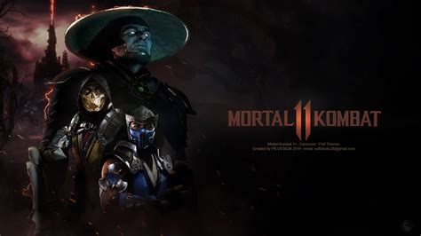 Mk11 Exclusive Ps4 Themes By Pbd By Pbdesign28 On Deviantart