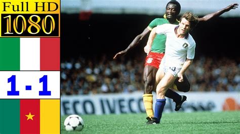 Italy 1 1 Cameroon World Cup 1982 Full Highlight 1080p Hd Paolo