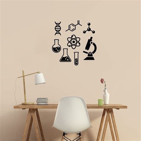 Scientist Quote Wall Decal Vinyl Lettering Chemistry Study Education