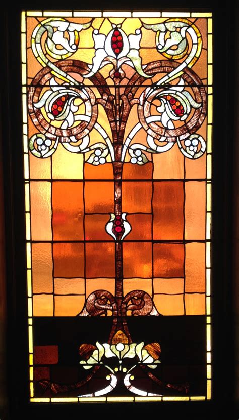One Of Our Beautiful Stained Glass Windows Representing The Vine And