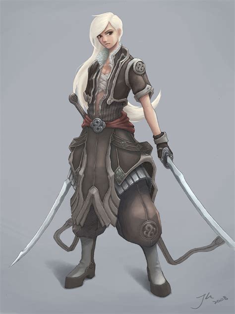 Artstation Character Design Swordsman 2008