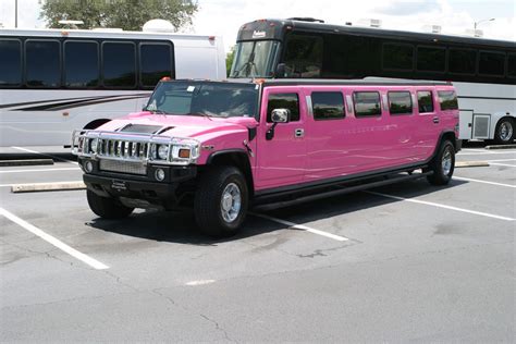 Pink Limo Orlando Pink Limousine Rentals Hummer Limo Hummer Limousine