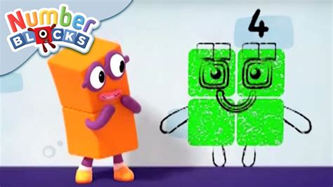 Numberblocks Stampoline Fun Learn To Count Youtube