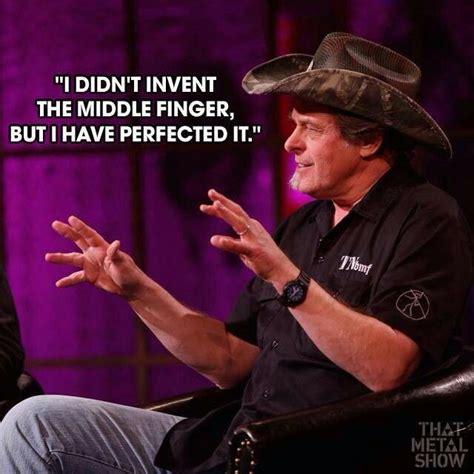 about bob crewei remember thinking there was something off with this guy. Ted Nugent-is he a Jersey boy? Haha. Rock on Ted. | Ted quotes, Funny thoughts, Laughter