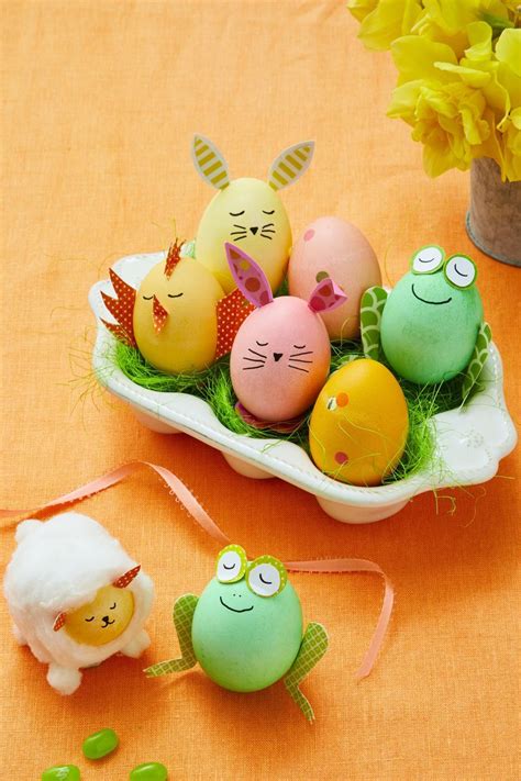 52 Cool Easter Egg Decorating Ideas Creative Designs For Easter Eggs Easter Crafts For Adults