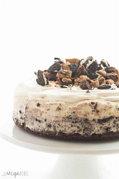 Chocolate Chip Cookie Oreo Brownie Ice Cream Cake Recipe