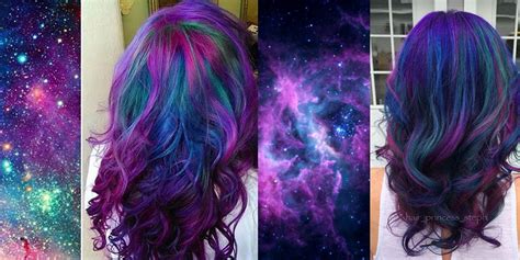 Galaxy Hair Is The Incredible New Hair Color Trend Youre
