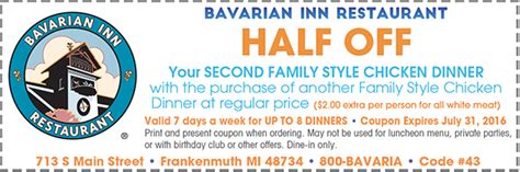 Frankenmuth Coupons