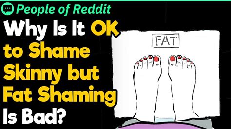 Why Is Skinny Shaming Not Considered As Bad As Fat Shaming People
