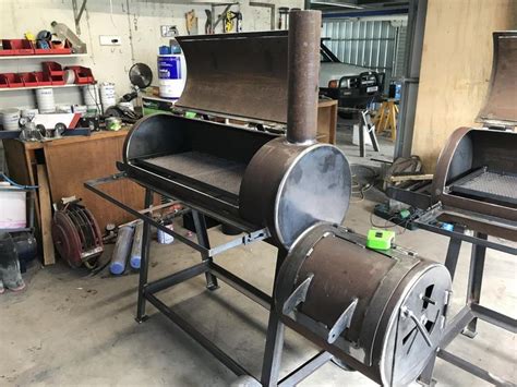 Smoke for the recommended amount of time or until desired temperature of your meat is reached, and impress your husband with your awesome grilling/smoking skills. Homemade reverse flow smoker in 2020 | Homemade smoker ...