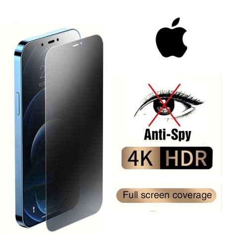 Pelicula De Vidro D Privacidade Anti Spy Para Todos Modelos De Iphone