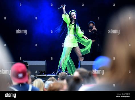 Berlin Germany 07th Sep 2019 The Swiss Singer Ilira Is On Stage At