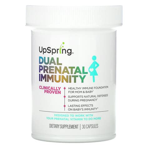 Upspring Dual Prenatal Immunity Capsules