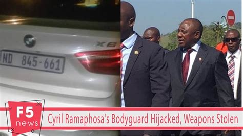 President cyril ramaphosa eases some lockdown level 3 restrictions. Cyril Ramaphosa's Bodyguard Hijacked, Weapons Stolen - YouTube