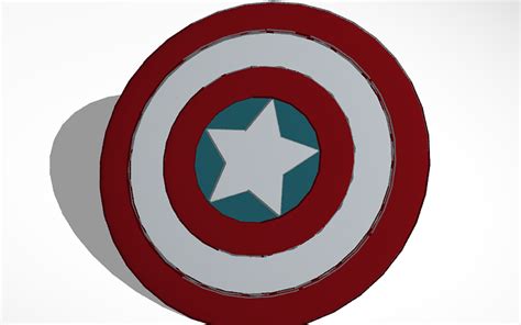 3d Design Captain Americas Og Shield Tinkercad