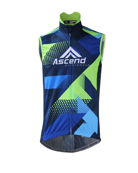 Apex Cycling Wind Vest Ascend Sportswear