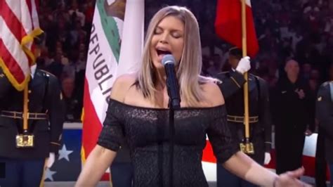 Youtube Video Fergie National Anthem Raw Unedited Metro Us