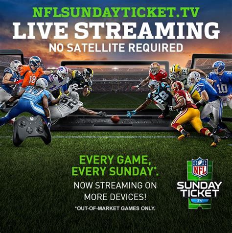 Nfl sunday ticket also unlocks directv fantasy zone, a channel that gives you constant fantasy football updates. NFL SUNDAY TICKET Online Streaming | DIRECTV | Sunday ...