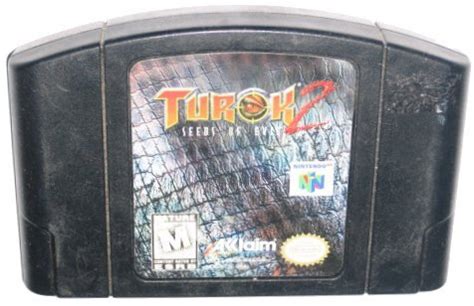 Amazon Com Turok 2 Seeds Of Evil Nintendo 64 Video Game Used Video