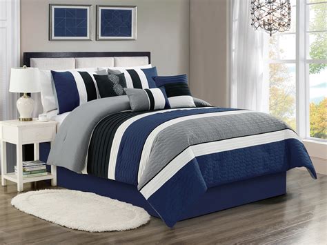 If you and your partner love tons. Blue And Gray Comforter Sets | Twin Bedding Sets 2020
