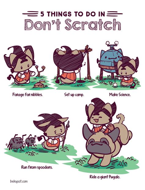 5 Things To Do In Dont Scratch Bekyoot