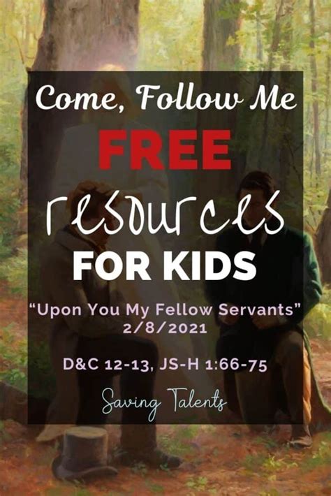 Come Follow Me 282021 Devotionals And Fhe For Kids