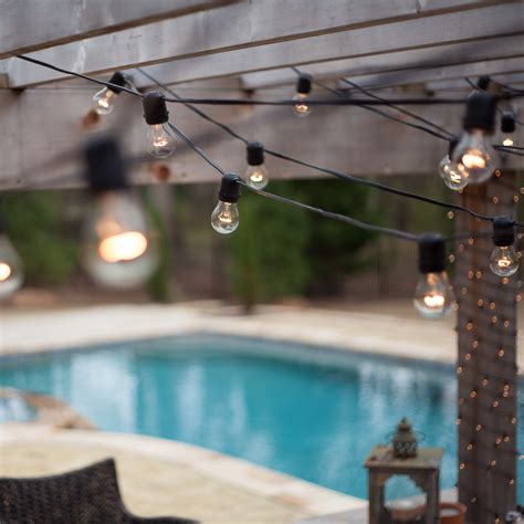 Patio Lights Commercial Clear Patio String Lights 24