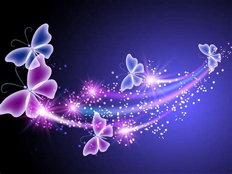Sparkly Butterfly Neon Butterfly Hd Wallpaper Pxfuel