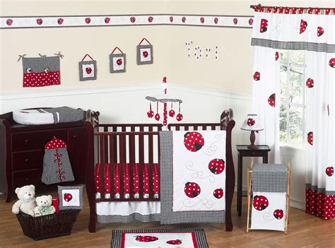 In addition to the six bright colors, i have made some variations to match the changing pad with the white base and colored dots. 11pc Crib Bedding Set for the Polka Dot Ladybug Collection ...