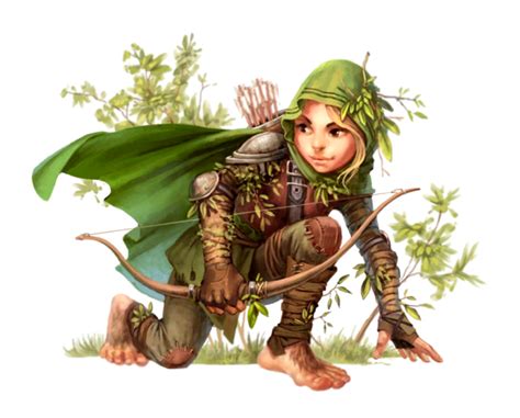 Female Halfling Ranger Or Hunter Pathfinder Pfrpg Dnd Dandd 35 5th Ed