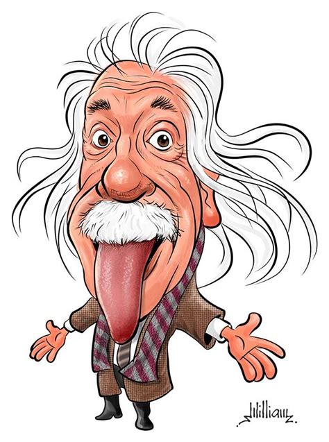 Facil Caricatura De Albert Einstein Caricatura 20 Kulturaupice