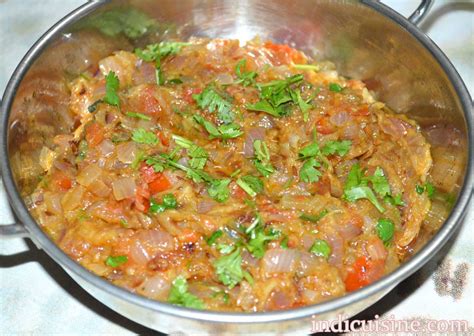 Baingan Ka Bharta Recipe How To Make Baingan Bharta Indian Cuisine