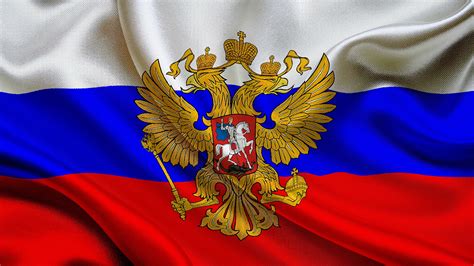 Custom flag made with flagmaker & print. Bilder Russland Герб Doppeladler Flagge 2048x1152