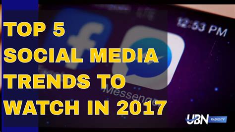 5 social media trends that will dominate 2017 the millennial report youtube