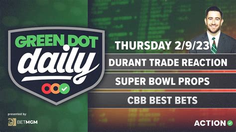 Kevin Durant Trade Reaction Super Bowl Lvii Props Cbb Best Bets