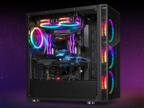 Rosewill Atx Mid Tower Gaming Pc Computer Case With Dual Ring Rgb Led