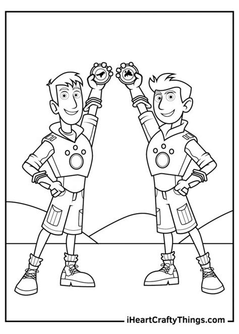 Printable Wild Kratts Coloring Pages Updated 2022
