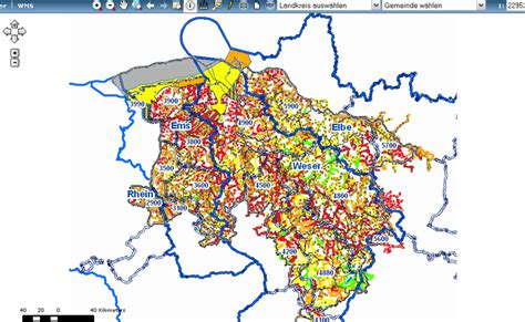 Niedersachsen bundesland im nordwesten von deutschland. Interaktive Wasserkarte für Niedersachsen | Dein Niedersachsen