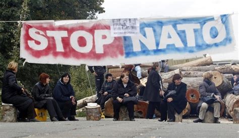 Serbs Stop Nato Removing Roadblocks In North Kosovo Atlantic Council