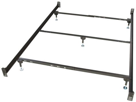 Bolt On Queen Size Metal Bed Frame For Headboard And Footboard